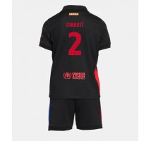 Barcelona Pau Cubarsi #2 Koszulka Wyjazdowa dzieci 2024-25 Krótki Rękaw (+ krótkie spodenki)